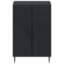 vidaXL Cipőszekrény HAARLEM 59,5 x 39,5 x 89,5 cm Szerelt Fa Fekete