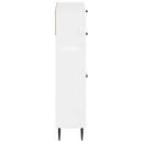 vidaXL Cipőszekrény HAARLEM 78 x 24 x 103 cm Szerelt Fa