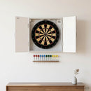 vidaXL Darts szekrény UTRECHT Betonszürke 52,5 x 10,5 x 53,5 cm