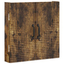 vidaXL Darts szekrény HAARLEM Füstös Tölgy 52,5 x 10,5 x 53,5 cm