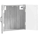 vidaXL Darts szekrény HAARLEM Szürke Sonoma 52,5 x 10,5 x 53,5 cm