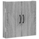 vidaXL Darts szekrény HAARLEM Szürke Sonoma 52,5 x 10,5 x 53,5 cm