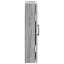 vidaXL Darts szekrény HAARLEM Szürke Sonoma 52,5 x 10,5 x 53,5 cm