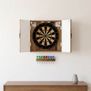 vidaXL Darts szekrény HAARLEM Antik Fa 52,5 x 10,5 x 53,5 cm