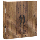vidaXL Darts szekrény HAARLEM Antik Fa 52,5 x 10,5 x 53,5 cm