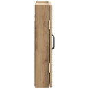 vidaXL Darts szekrény HAARLEM Kézműves Tölgy 52,5 x 10,5 x 53,5 cm