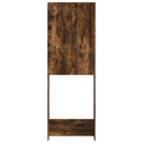 vidaXL WC Szekrény HAARLEM Füstös Tölgy 66 x 25,5 x 190 cm Szerelt Fa