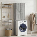 vidaXL WC Szekrény HAARLEM Szürke Sonoma 66 x 25,5 x 190 cm Szerelt Fa