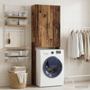 vidaXL WC Szekrény HAARLEM Antik Fa 66 x 25,5 x 190 cm Szerelt Fa