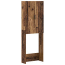 vidaXL WC Szekrény HAARLEM Antik Fa 66 x 25,5 x 190 cm Szerelt Fa