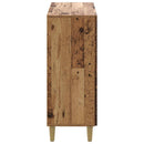 vidaXL Fürdőszoba Tároló Szekrény DELFT Antik Fa 59,5 x 31 x 80 cm
