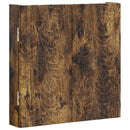vidaXL Darts szekrény DELFT Füstös Tölgy 52,5 x 10,5 x 53,5 cm