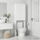 vidaXL WC Szekrény DELFT Fehér 66 x 25,5 x 190 cm Szerelt Fa