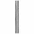 vidaXL WC Szekrény DELFT Szürke Sonoma 66 x 25,5 x 190 cm Szerelt Fa