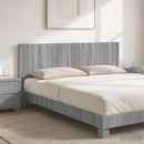 vidaXL Falra szerelhető fejtámla DELFT Szürke Sonoma Szerelt Fa