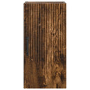 vidaXL Fürdőszobai faliszekrény HOORN Füstös Tölgy 30 x 31 x 59 cm