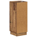 vidaXL Fürdőszoba Tároló Szekrény HOORN Antik Fa 30 x 31 x 77 cm