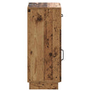 vidaXL Fürdőszoba Tároló Szekrény HOORN Antik Fa 30 x 31 x 77 cm