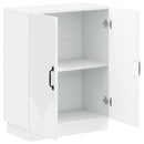 vidaXL Fürdőszoba Tároló Szekrény HOORN Fehér 59,5 x 31 x 77 cm