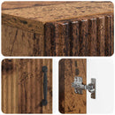 vidaXL Fürdőszoba Tároló Szekrény HOORN Antik Fa 59,5 x 31 x 77 cm