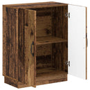 vidaXL Fürdőszoba Tároló Szekrény HOORN Antik Fa 59,5 x 31 x 77 cm