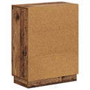 vidaXL Fürdőszoba Tároló Szekrény HOORN Antik Fa 59,5 x 31 x 77 cm