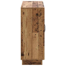 vidaXL Fürdőszoba Tároló Szekrény HOORN Antik Fa 59,5 x 31 x 77 cm