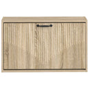 vidaXL Fali Cipőtartó HOORN 71 x 17 x 43 cm Szerelt Fa Sonoma Tölgy