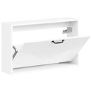 vidaXL Fali Cipőtartó HOORN 71 x 17 x 43 cm Szerelt Fa