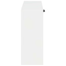 vidaXL Fali Cipőtartó HOORN 71 x 17 x 43 cm Szerelt Fa