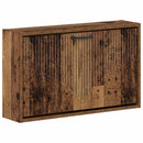 vidaXL Fali Cipőtartó HOORN 71 x 17 x 43 cm Szerelt Fa Antik Fa