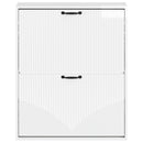 vidaXL Fali Cipőtartó HOORN 71 x 17 x 86 cm Szerelt Fa