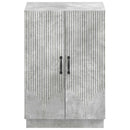 vidaXL Cipőszekrény HOORN 59,5 x 39,5 x 87 cm Szerelt Fa Betonszürke