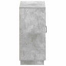 vidaXL Cipőszekrény HOORN 59,5 x 39,5 x 87 cm Szerelt Fa Betonszürke