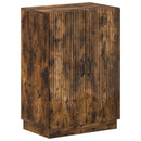 vidaXL Cipőszekrény HOORN 59,5 x 39,5 x 87 cm Szerelt Fa Füstös Tölgy