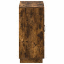vidaXL Cipőszekrény HOORN 59,5 x 39,5 x 87 cm Szerelt Fa Füstös Tölgy