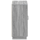 vidaXL Cipőszekrény HOORN 59,5 x 39,5 x 87 cm Szerelt Fa Szürke Sonoma