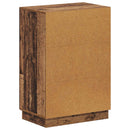 vidaXL Cipőszekrény HOORN 59,5 x 39,5 x 87 cm Szerelt Fa Antik Fa