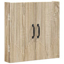 vidaXL Darts szekrény HOORN Sonoma Tölgy 52,5 x 10,5 x 53,5 cm