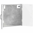 vidaXL Darts szekrény HOORN Betonszürke 52,5 x 10,5 x 53,5 cm