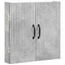 vidaXL Darts szekrény HOORN Betonszürke 52,5 x 10,5 x 53,5 cm