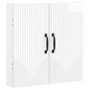 vidaXL Darts szekrény HOORN Magasfényű Fehér 52,5 x 10,5 x 53,5 cm