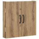 vidaXL Darts szekrény HOORN Kézműves Tölgy 52,5 x 10,5 x 53,5 cm
