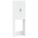 vidaXL WC Szekrény HOORN Fehér 66 x 25,5 x 190 cm Szerelt Fa