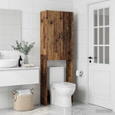 vidaXL WC Szekrény HOORN Antik Fa 66 x 25,5 x 190 cm Szerelt Fa
