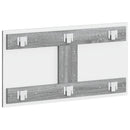 vidaXL Falra szerelhető fejtámla HOORN Szürke Sonoma Szerelt Fa