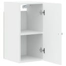 vidaXL Fürdőszobai faliszekrény BREDA Fehér 30 x 31 x 59 cm Szerelt Fa
