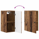 vidaXL Fürdőszobai faliszekrény BREDA Antik Fa 30 x 31 x 59 cm