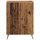 vidaXL Fürdőszoba Tároló Szekrény BREDA Antik Fa 59,5 x 31 x 80 cm