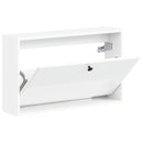 vidaXL Fali Cipőtartó BREDA 71 x 17 x 43 cm Szerelt Fa